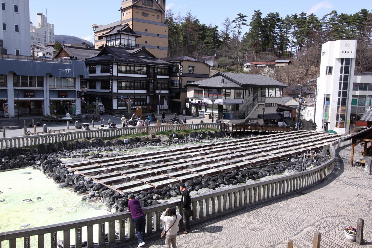Akachan! Kids! Daikangei No Yado Yutaka Kusacu Exteriér fotografie
